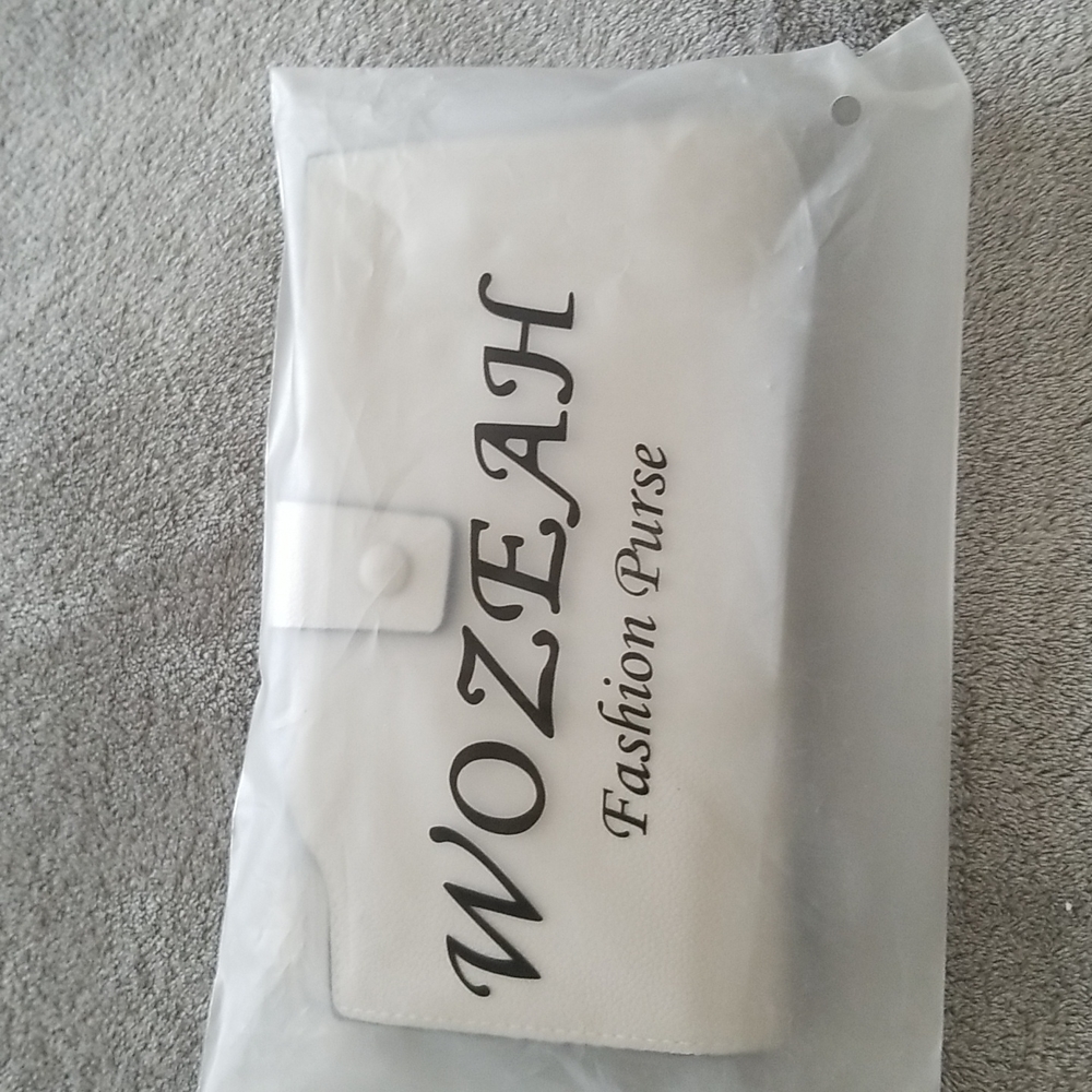 White wallet